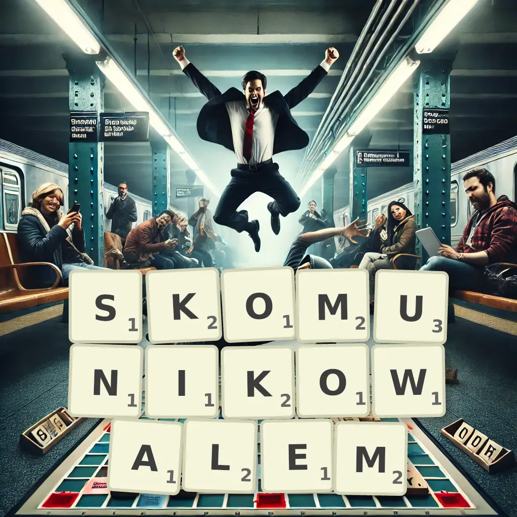 Słowa z liter SKOMUNIKOWAŁEM