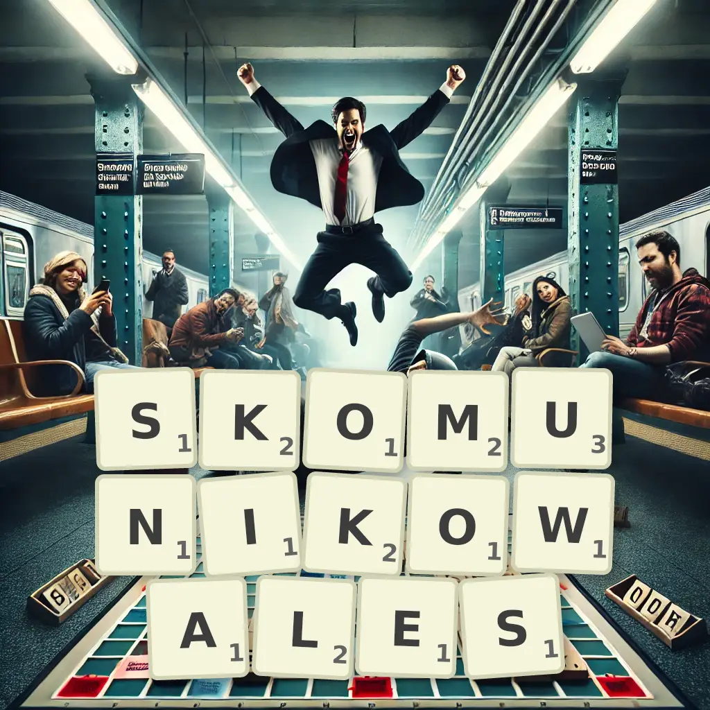 Słowa z liter SKOMUNIKOWAŁEŚ