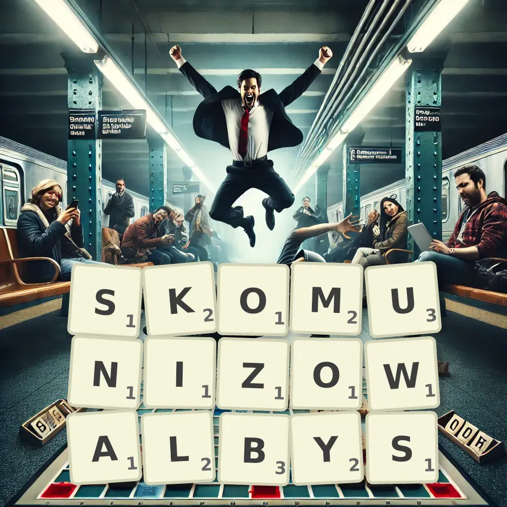 Lista słów z liter SKOMUNIZOWAŁBYŚ Słowa z liter SKOMUNIZOWAŁBYŚ