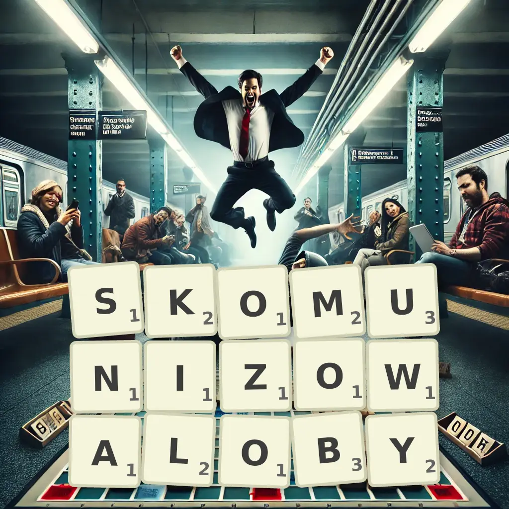 Lista słów z liter SKOMUNIZOWAŁOBY Słowa z liter SKOMUNIZOWAŁOBY