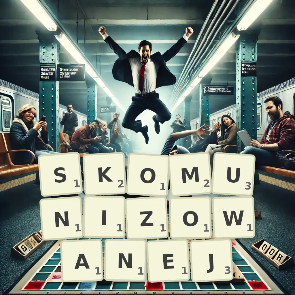 Słowa z liter SKOMUNIZOWANEJ