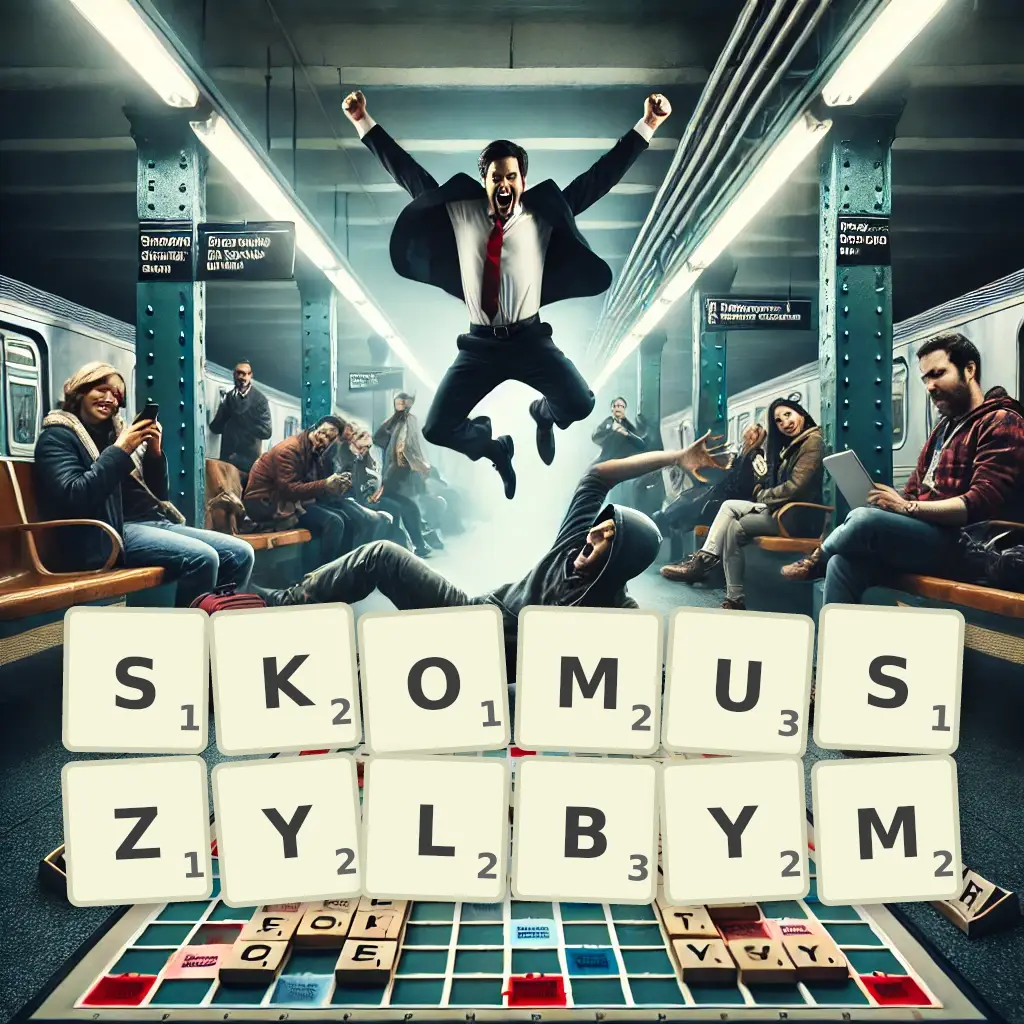 Słowa z liter SKOMUSZYŁBYM