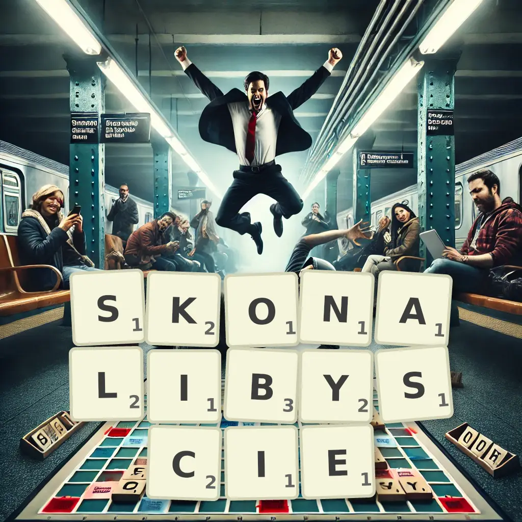 Słowa z liter SKONALIBYŚCIE