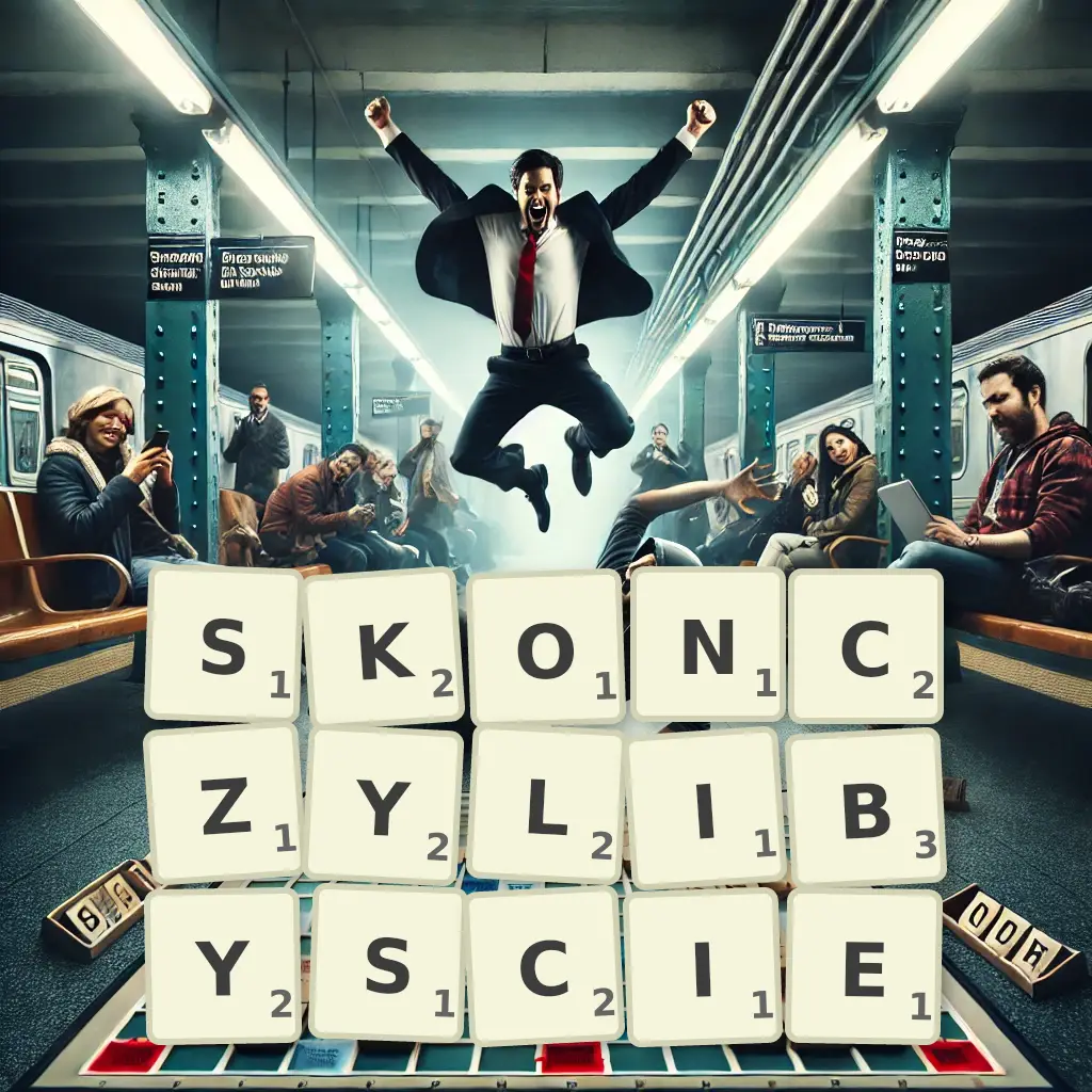 Słowa z liter SKOŃCZYLIBYŚCIE