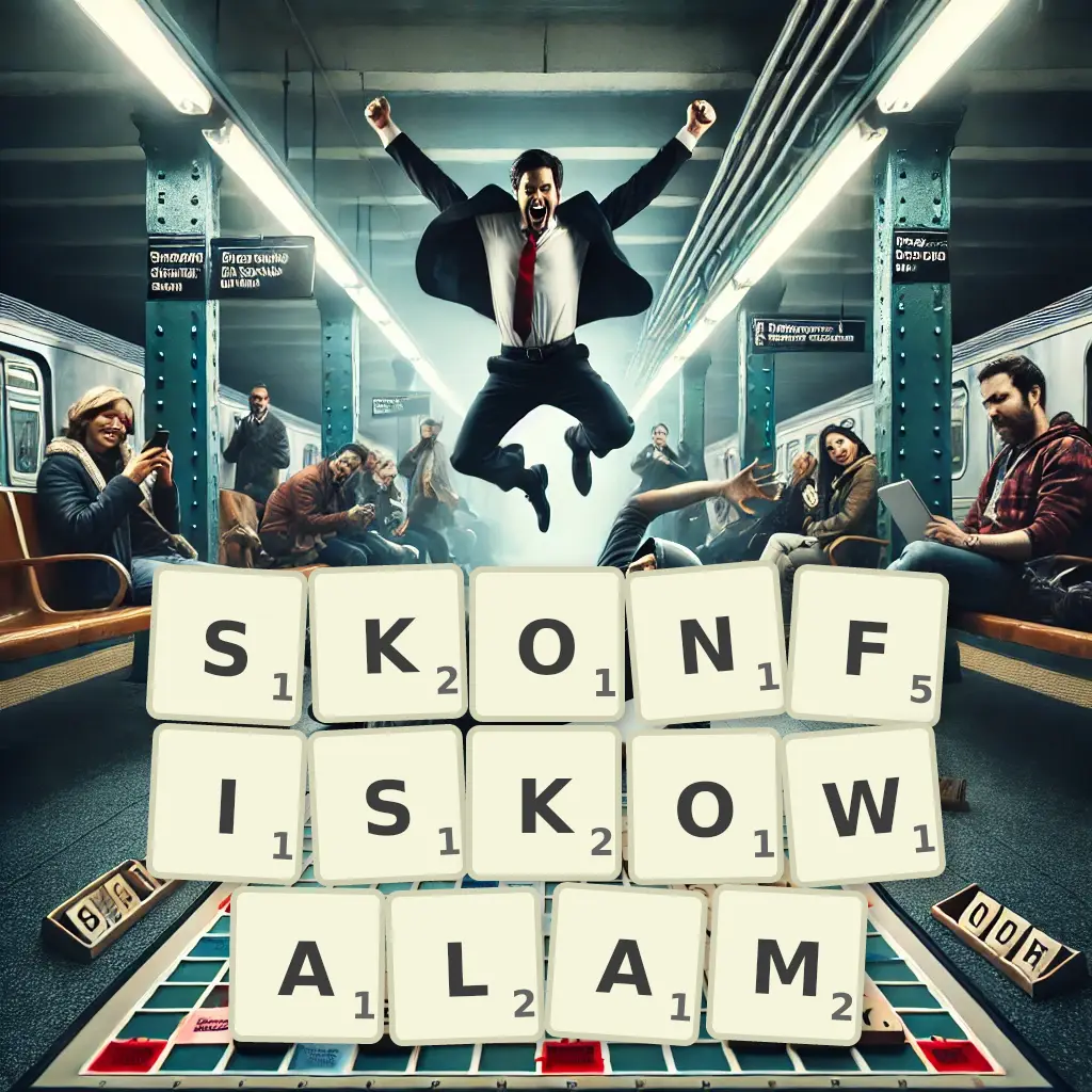 Słowa z liter SKONFISKOWAŁAM