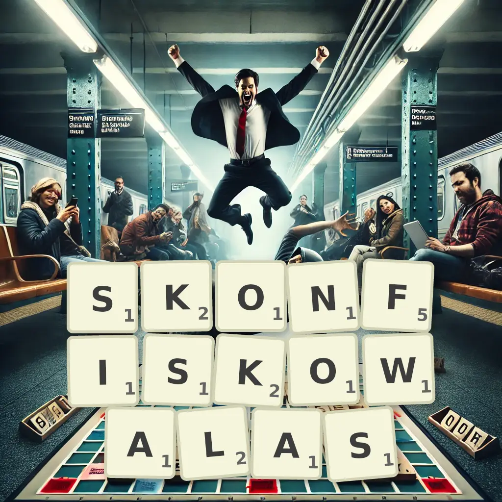 Słowa z liter SKONFISKOWAŁAŚ