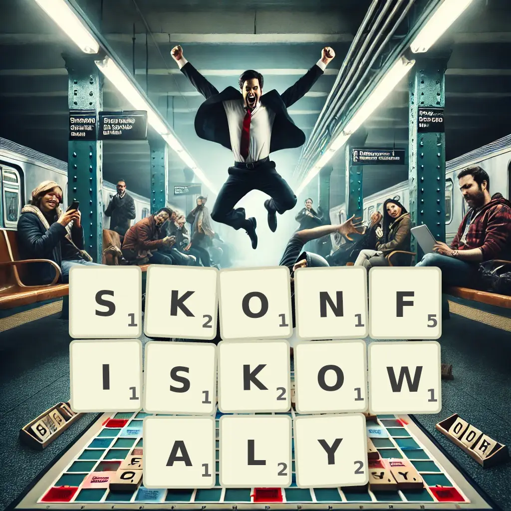 Słowa z liter SKONFISKOWAŁY