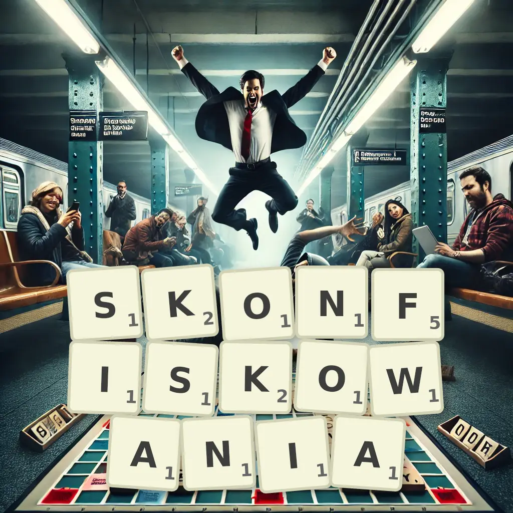 Słowa z liter SKONFISKOWANIA