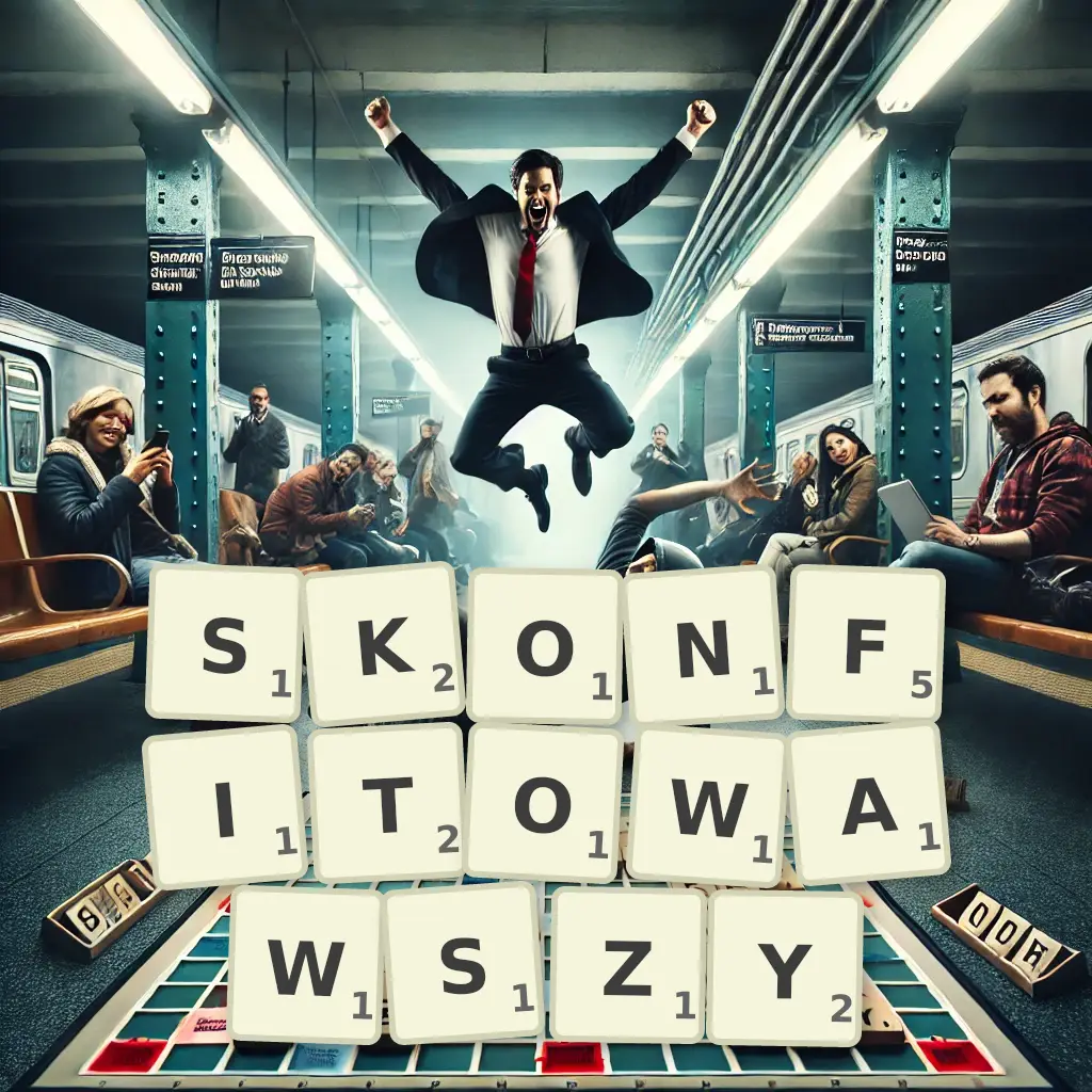 Słowa z liter SKONFITOWAWSZY