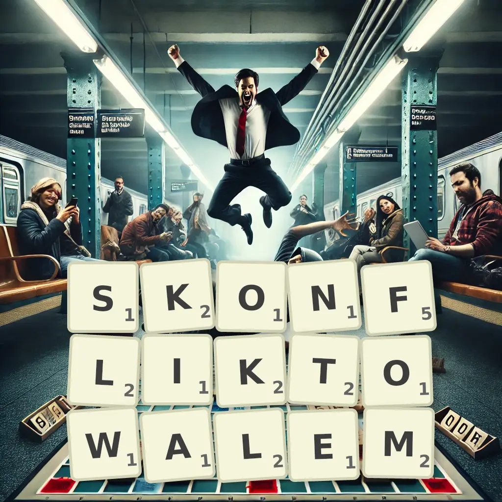 Słowa z liter SKONFLIKTOWAŁEM