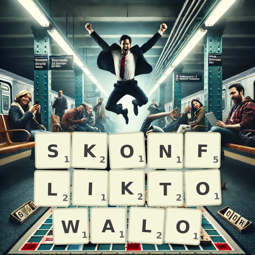 Słowa z liter SKONFLIKTOWAŁO