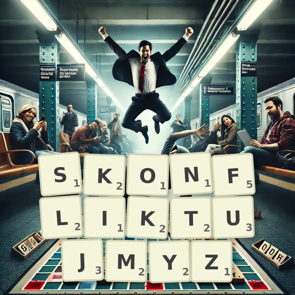 Słowa z liter SKONFLIKTUJMYŻ