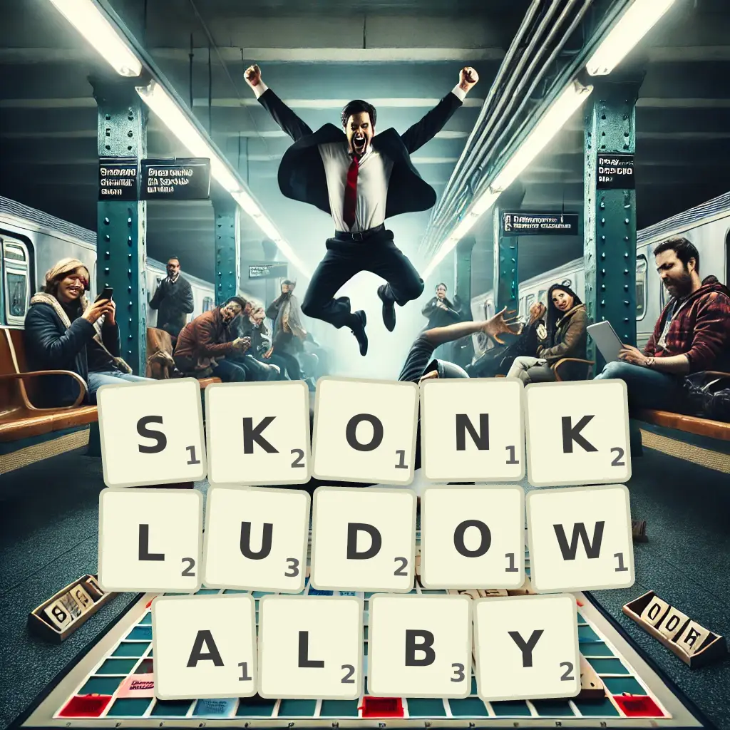 Słowa z liter SKONKLUDOWAŁBY