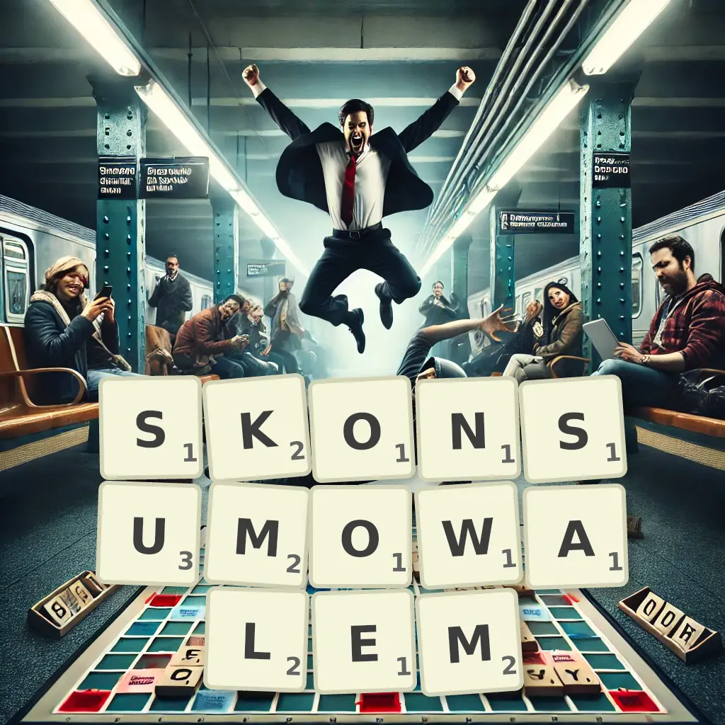 Słowa z liter SKONSUMOWAŁEM