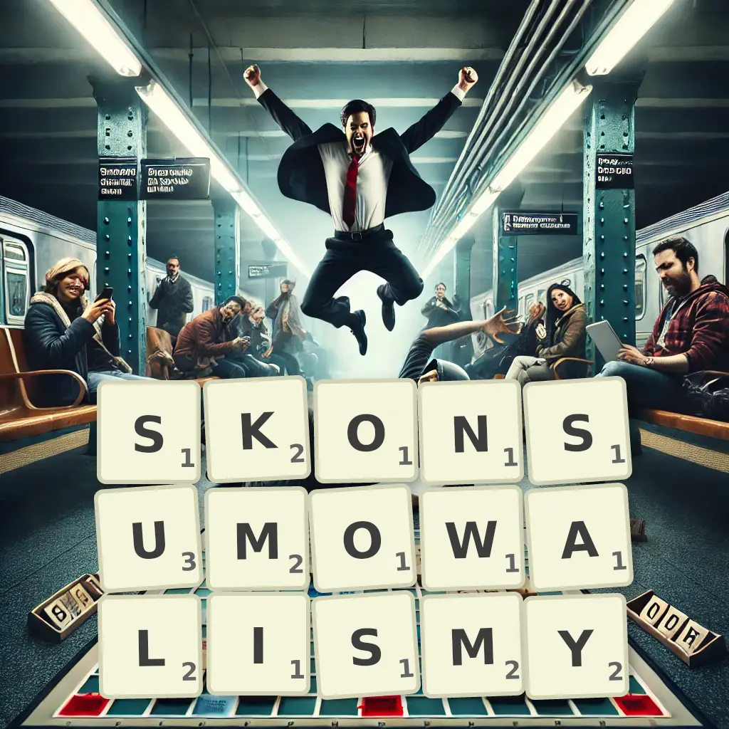 Lista słów z liter SKONSUMOWALIŚMY Słowa z liter SKONSUMOWALIŚMY