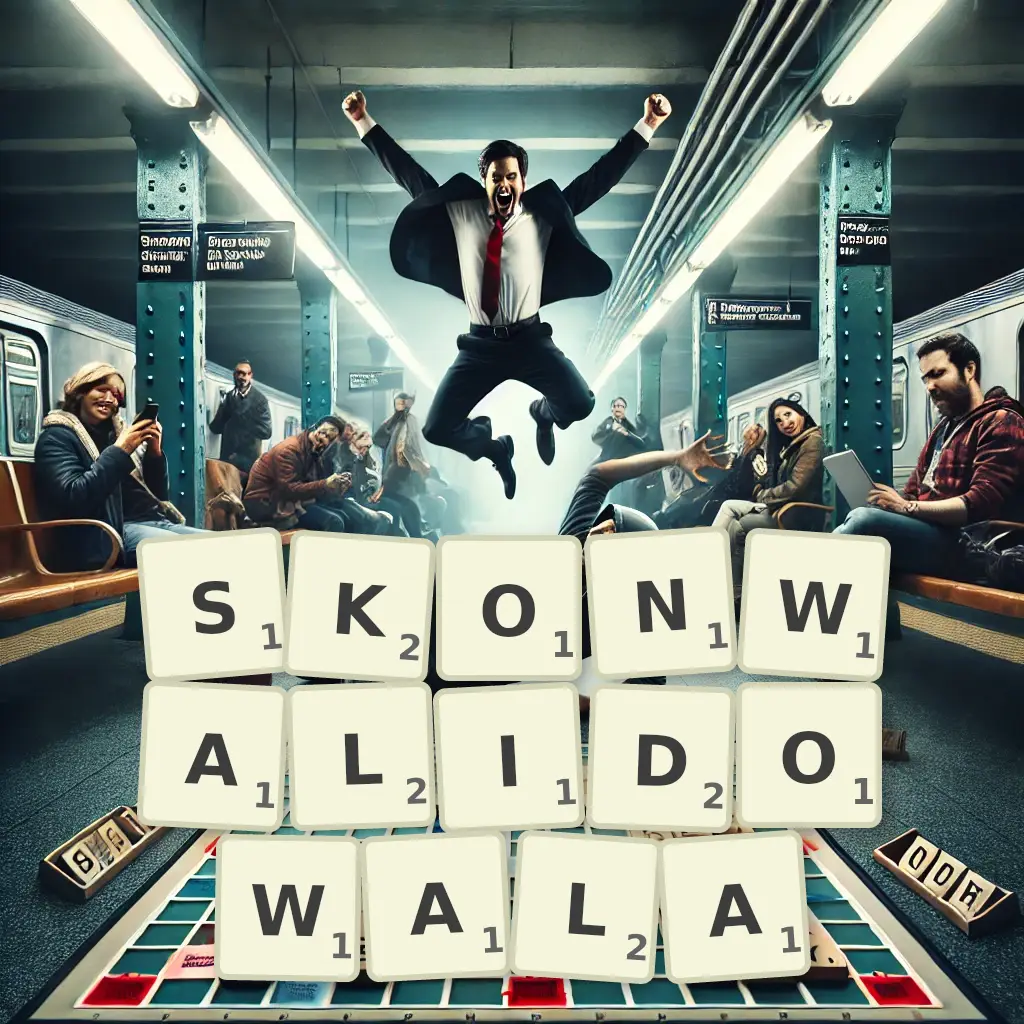 Słowa z liter SKONWALIDOWAŁA