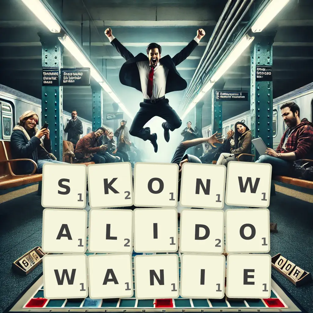 Słowa z liter SKONWALIDOWANIE