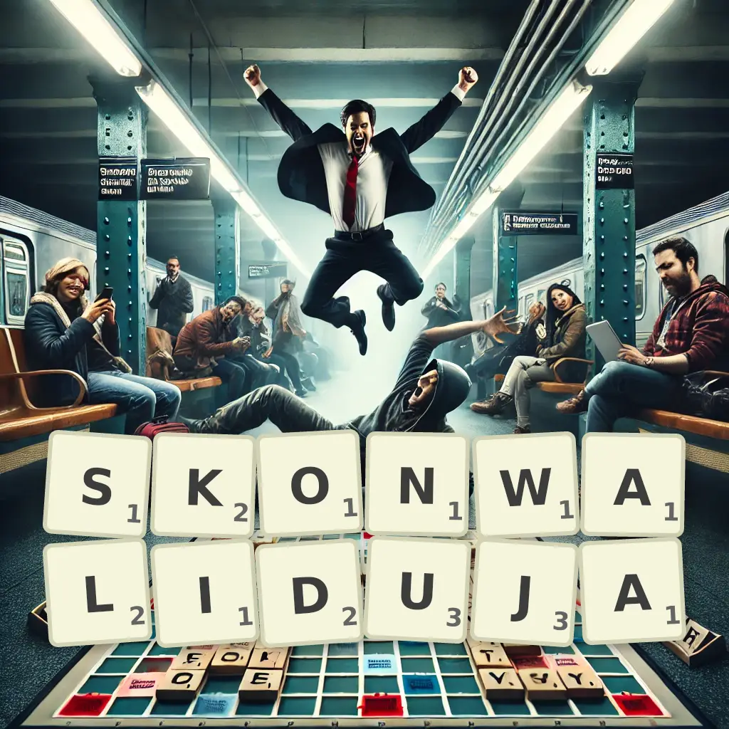 Słowa z liter SKONWALIDUJĄ