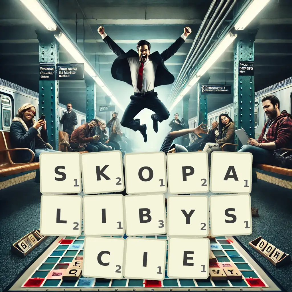 Słowa z liter SKOPALIBYŚCIE