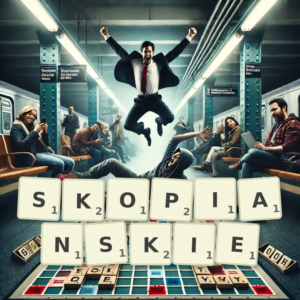 Słowa z liter SKOPIAŃSKIE