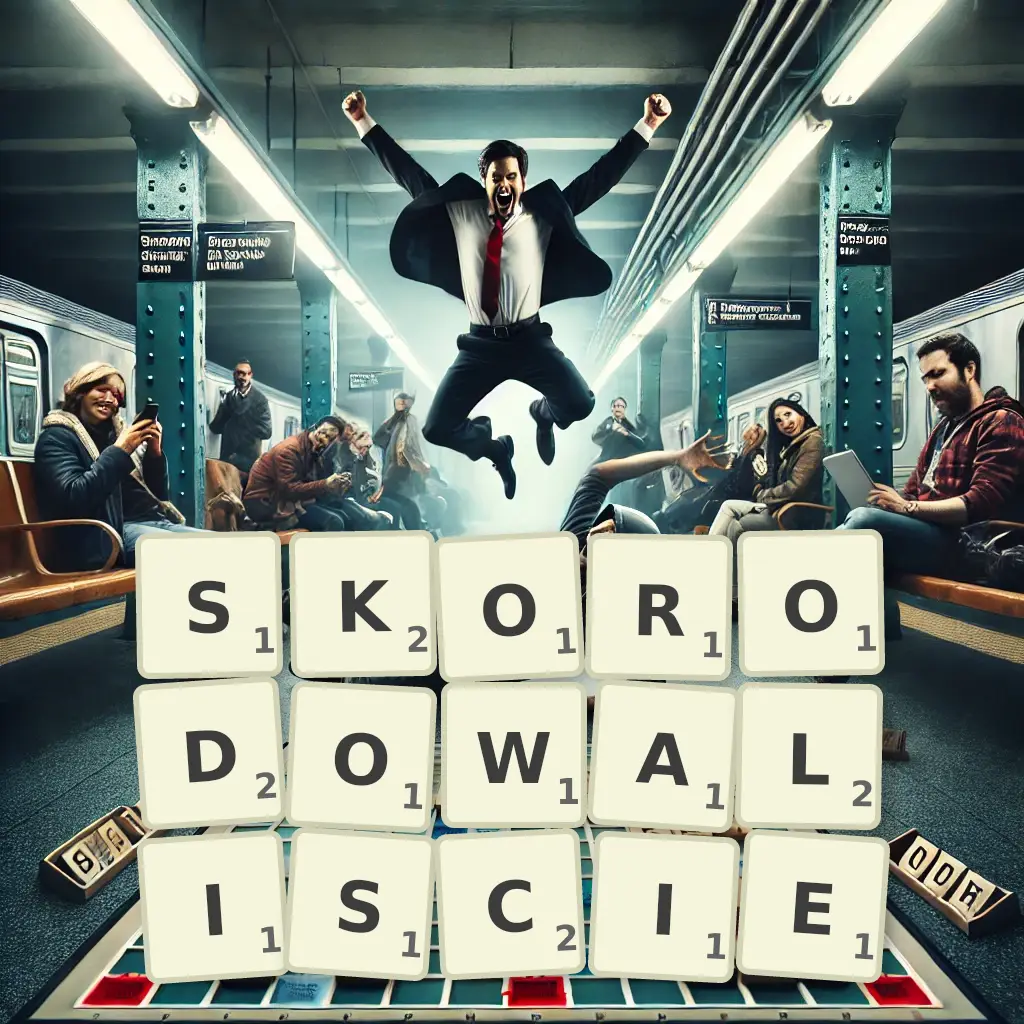 Słowa z liter SKORODOWALIŚCIE
