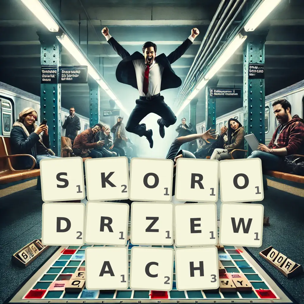 Słowa z liter SKÓRODRZEWACH