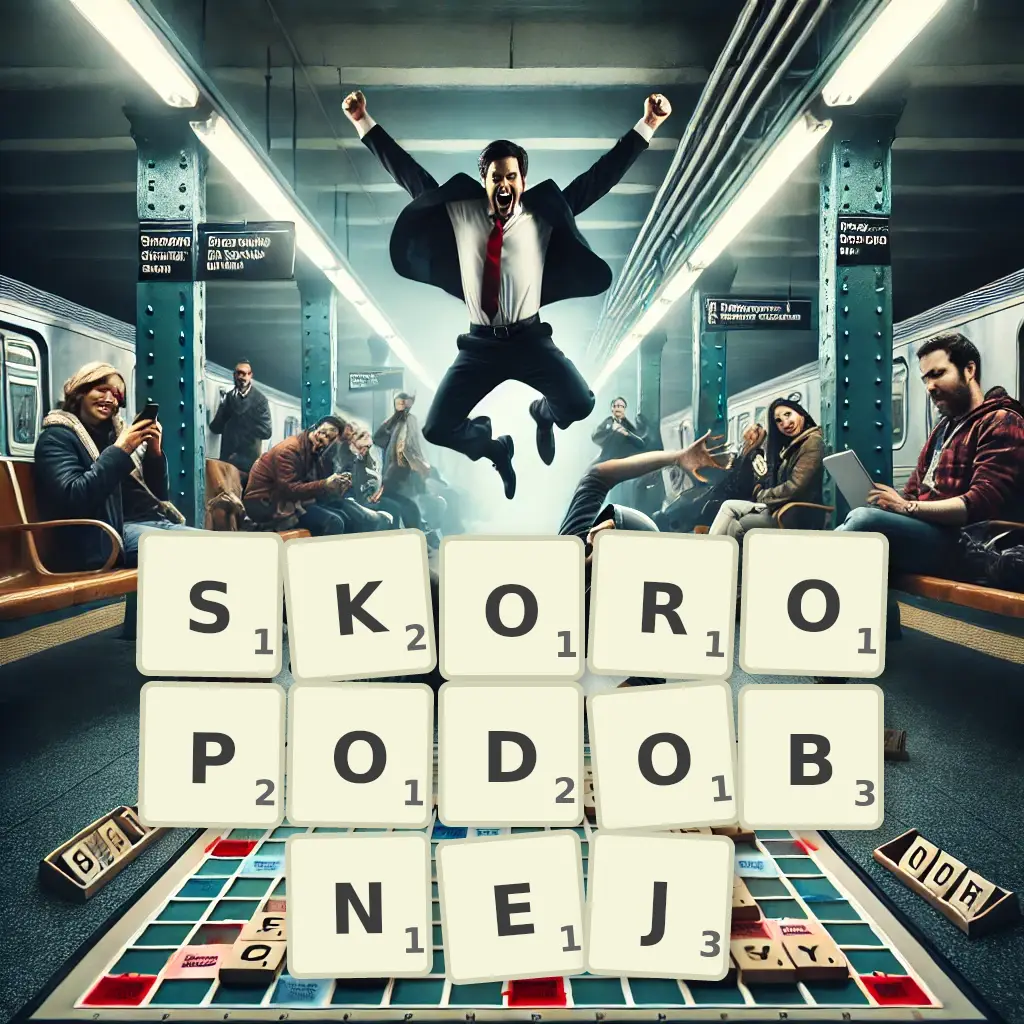 Słowa z liter SKÓROPODOBNEJ