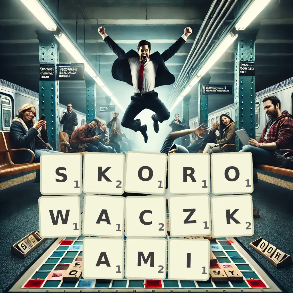 Słowa z liter SKÓROWACZKAMI