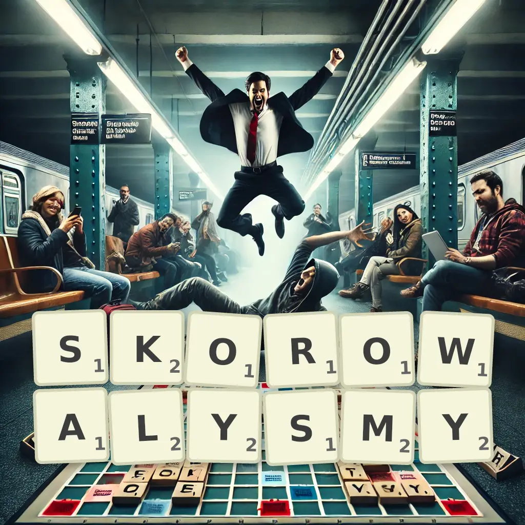 Słowa z liter SKÓROWAŁYŚMY