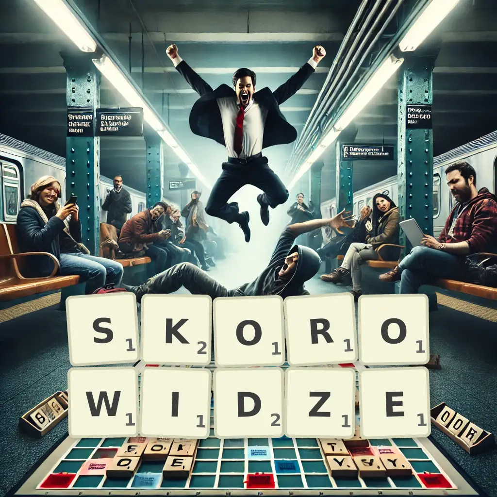 Słowa z liter SKOROWIDZE