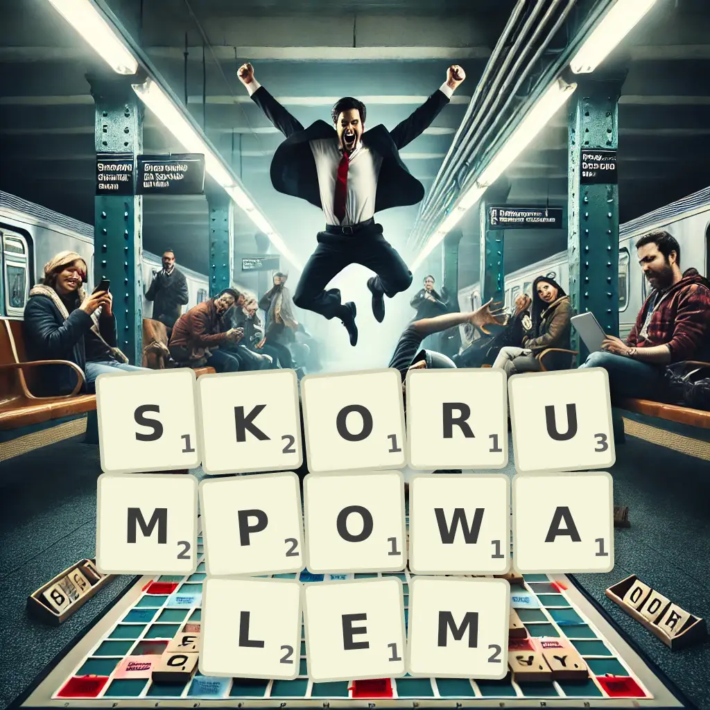 Słowa z liter SKORUMPOWAŁEM
