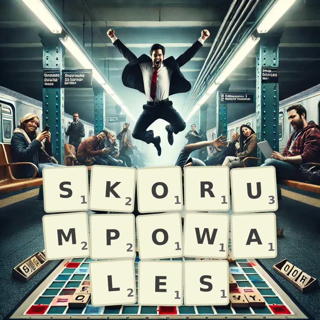 Słowa z liter SKORUMPOWAŁEŚ