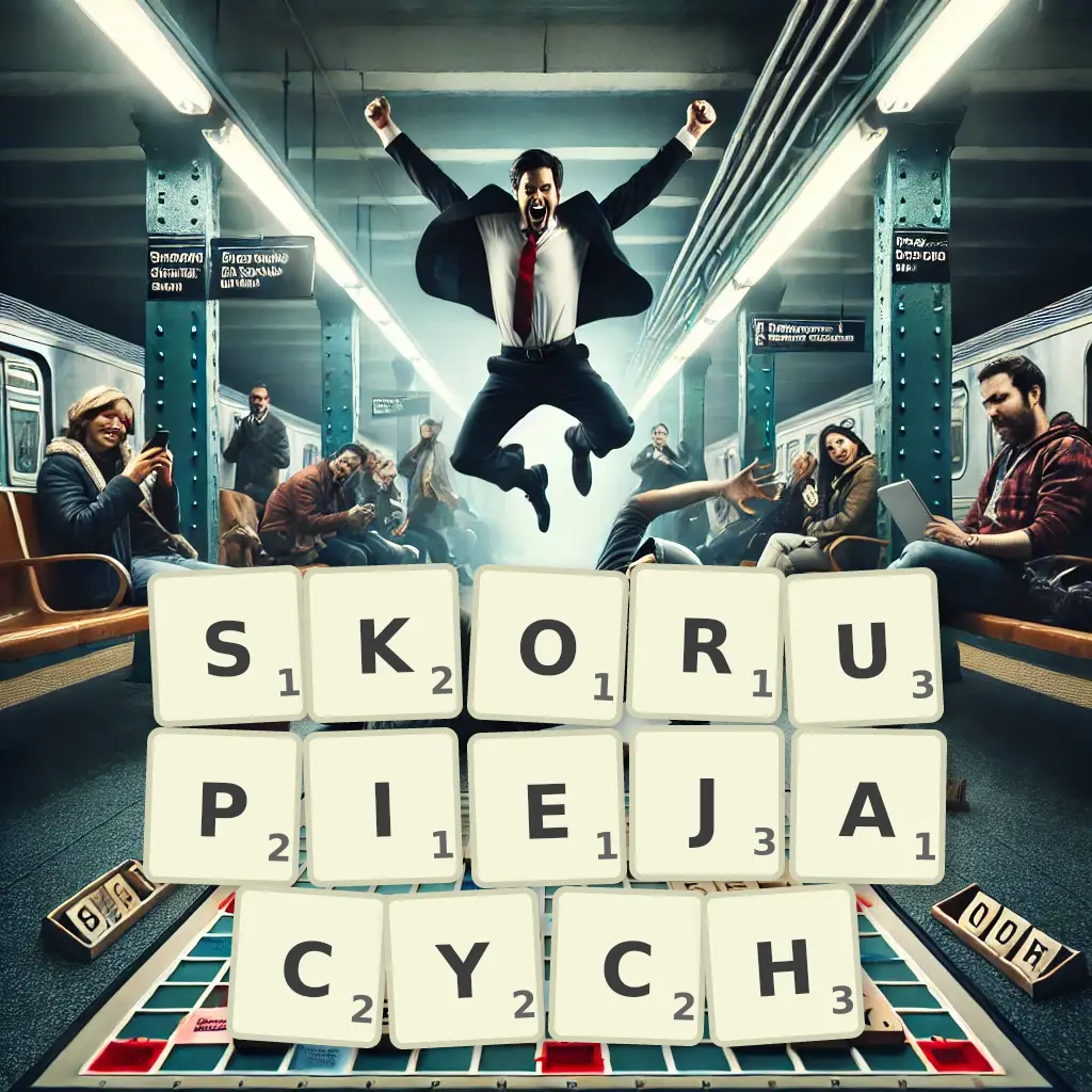Słowa z liter SKORUPIEJĄCYCH