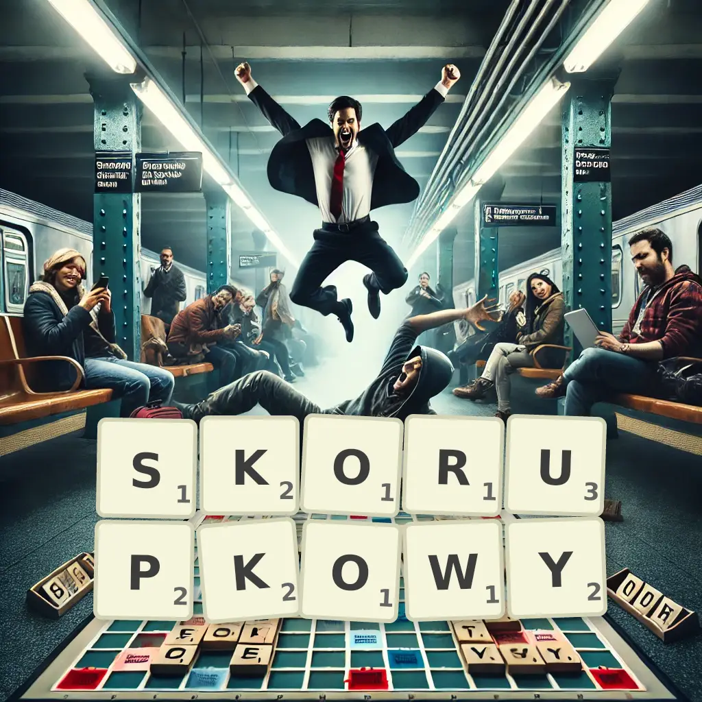 Słowa z liter SKORUPKOWY