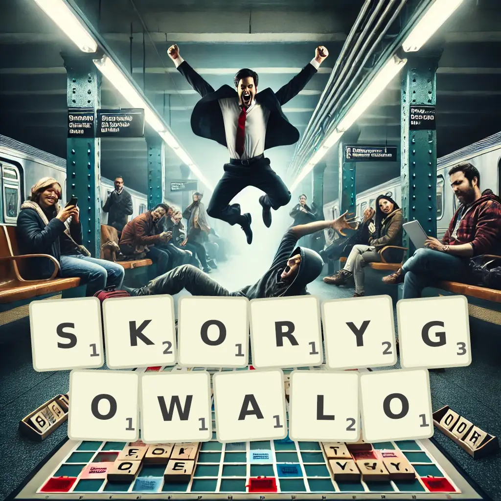 Słowa z liter SKORYGOWAŁO