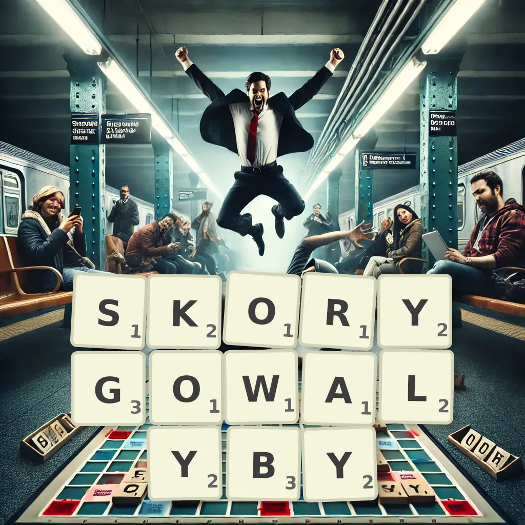 Słowa z liter SKORYGOWAŁYBY