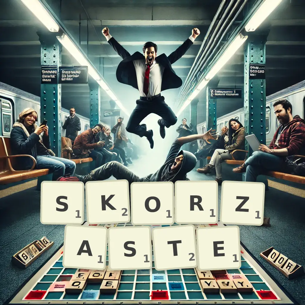 Słowa z liter SKÓRZASTE