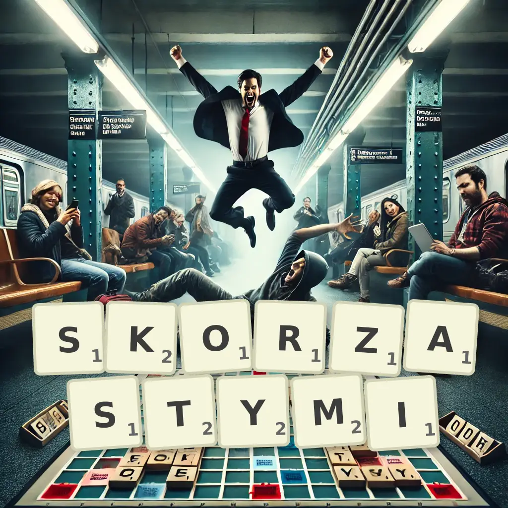 Słowa z liter SKÓRZASTYMI