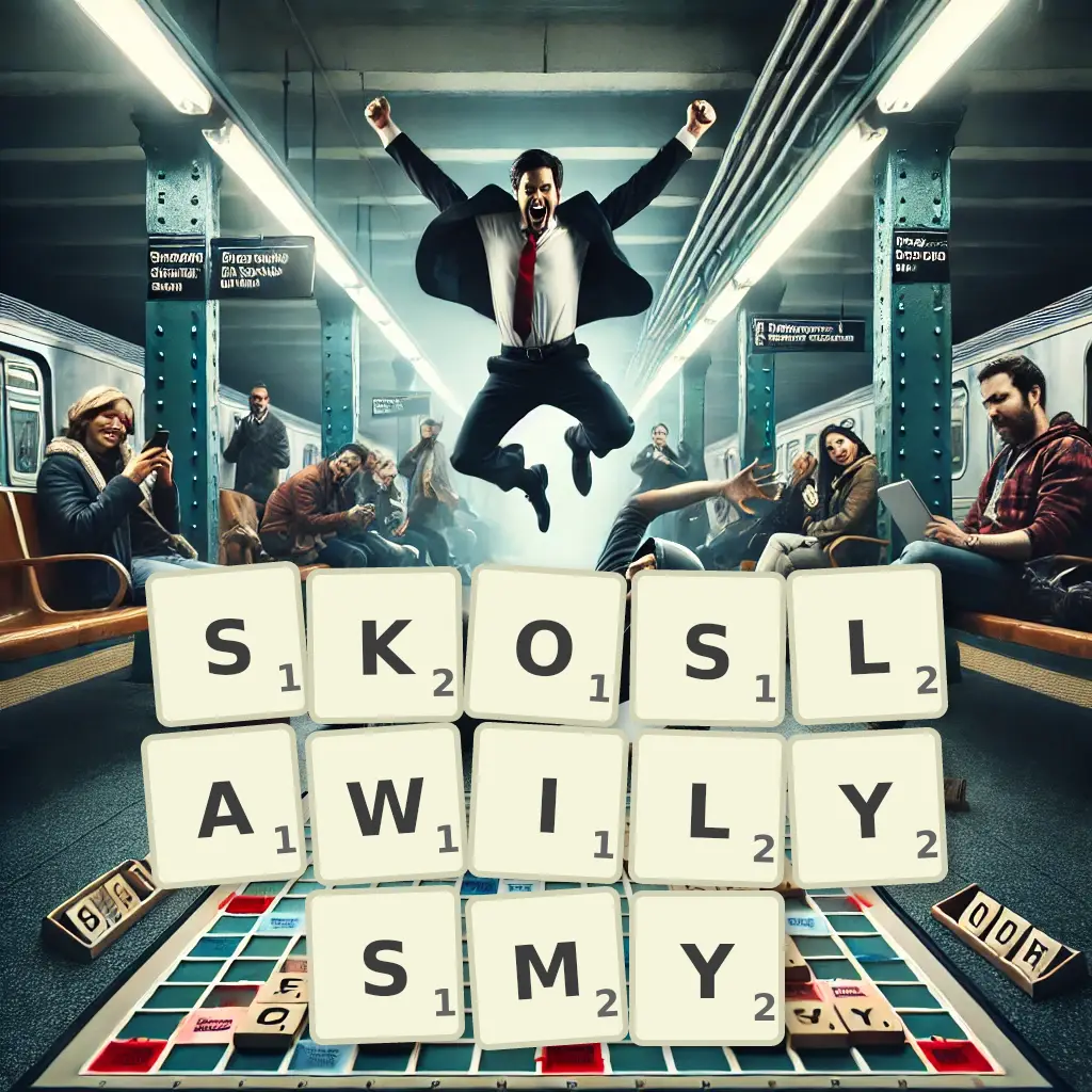 Słowa z liter SKOŚLAWIŁYŚMY