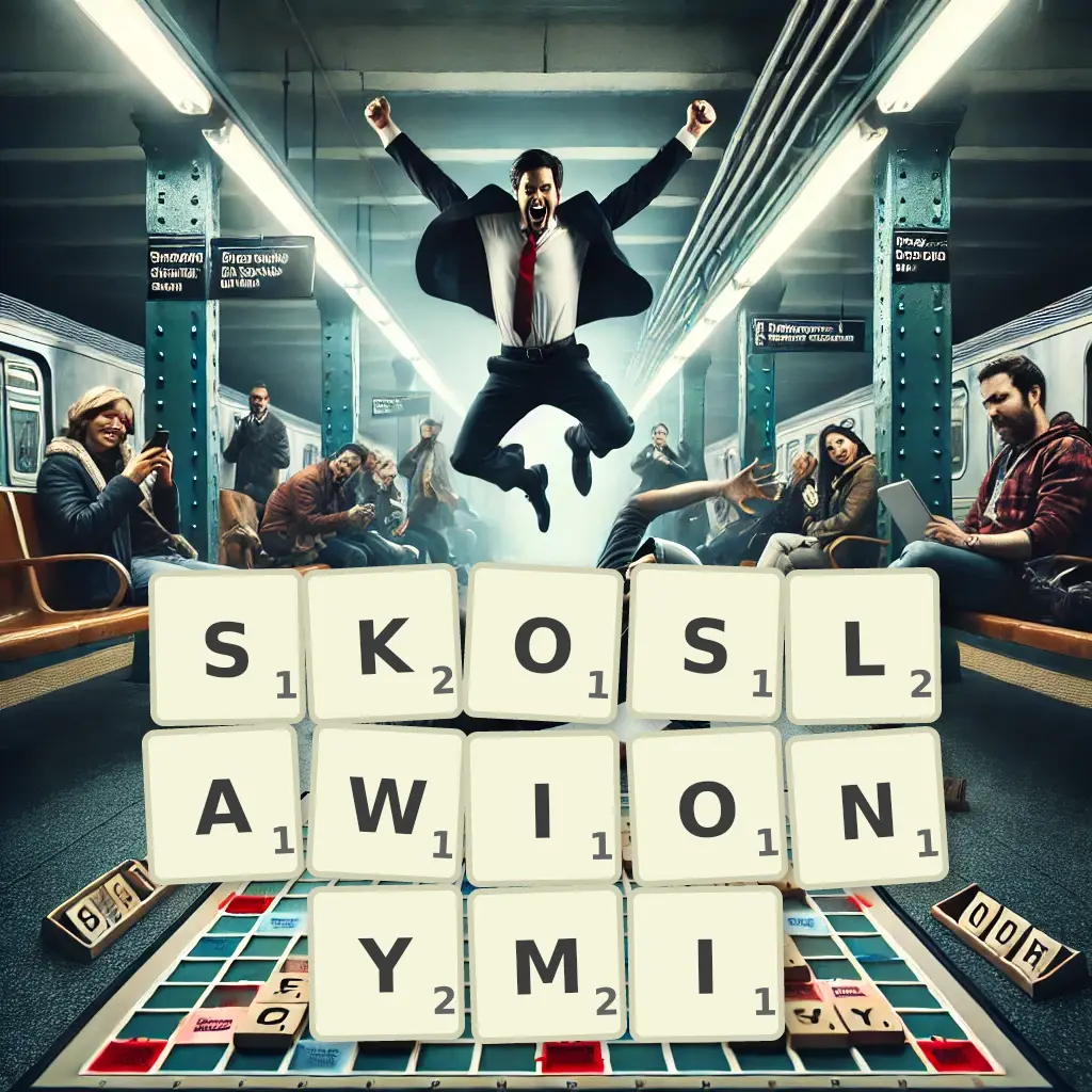 Słowa z liter SKOŚLAWIONYMI
