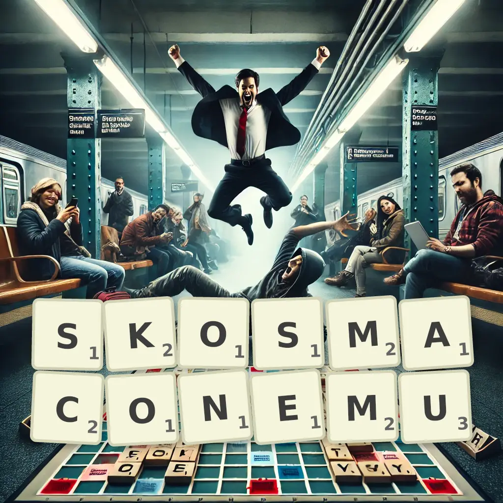 Słowa z liter SKOSMACONEMU