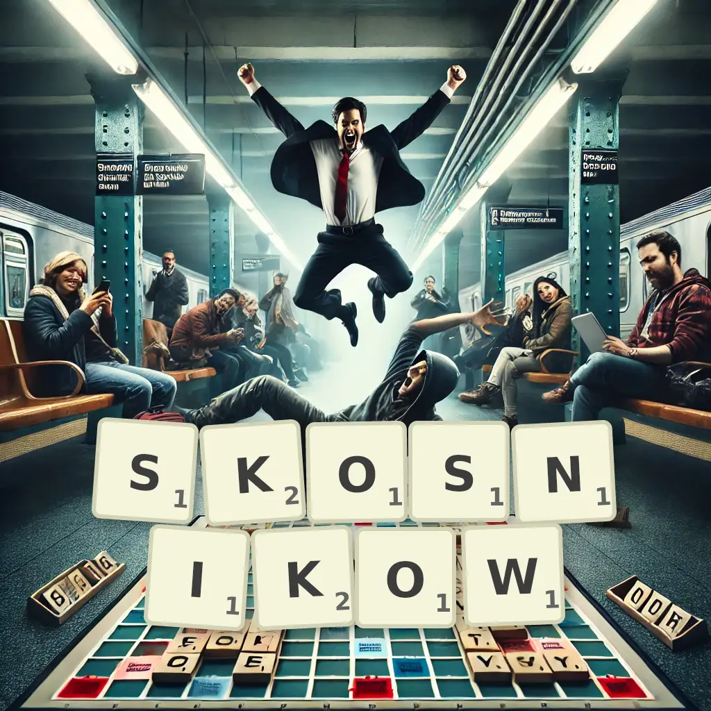 Słowa z liter SKOŚNIKÓW