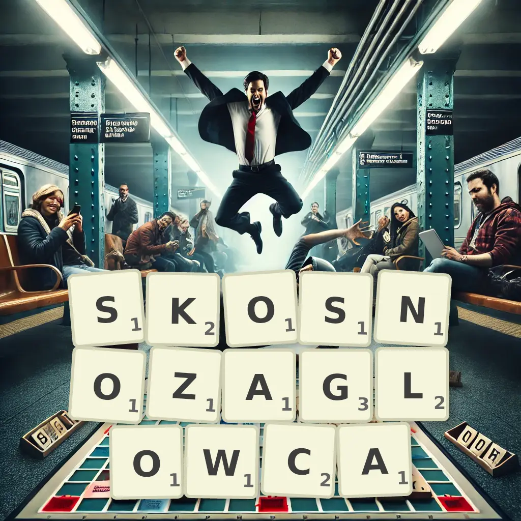 Słowa z liter SKOŚNOŻAGLOWCA