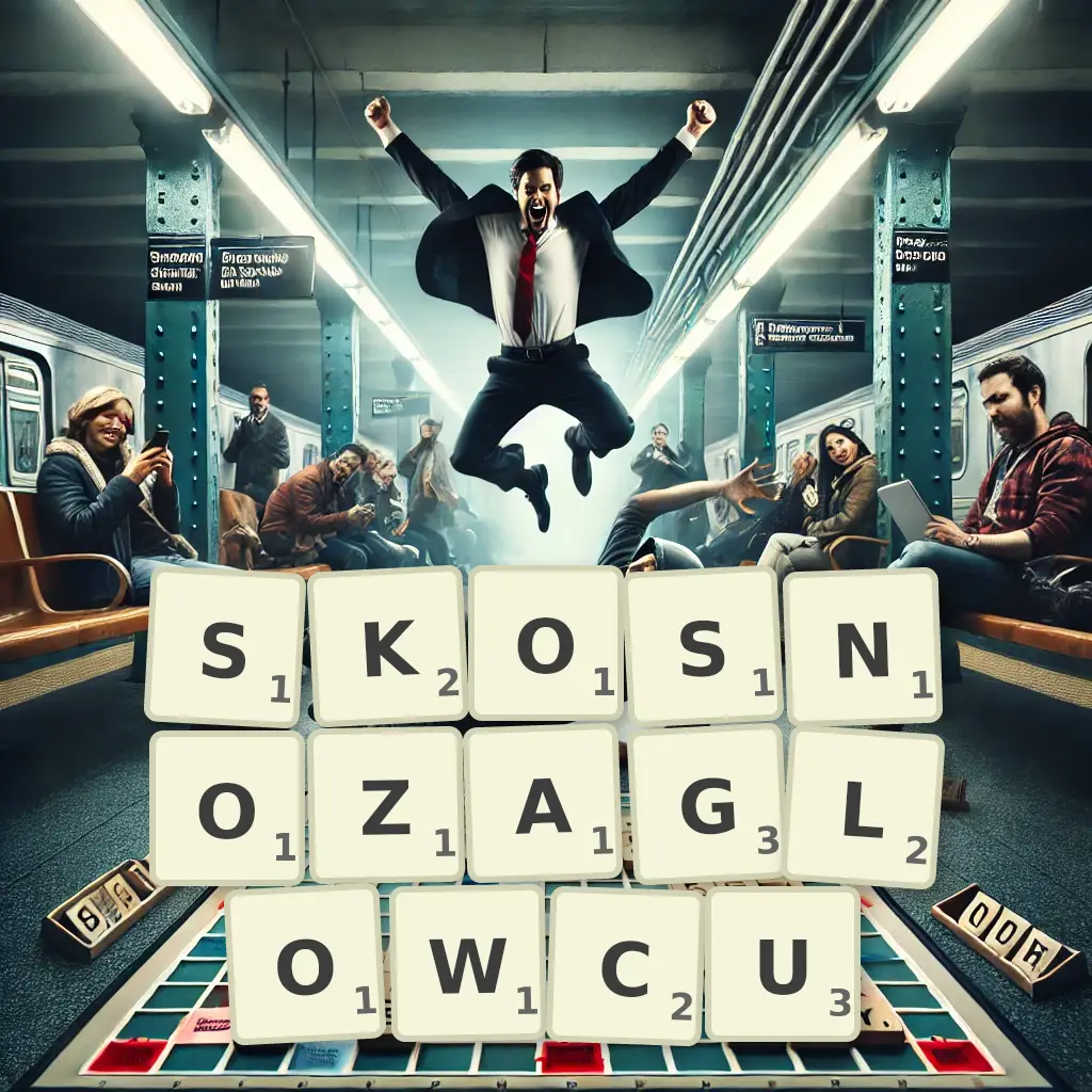 Słowa z liter SKOŚNOŻAGLOWCU