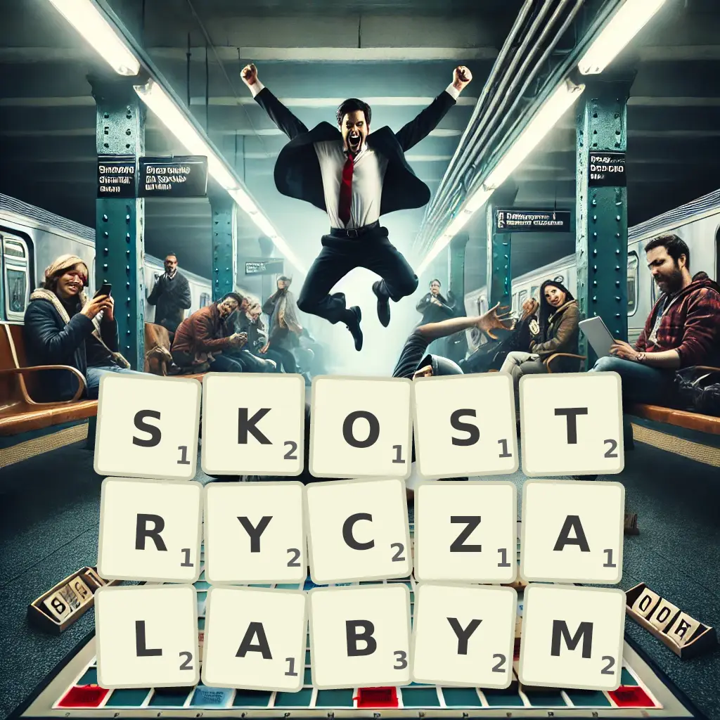 Słowa z liter SKOSTRYCZAŁABYM
