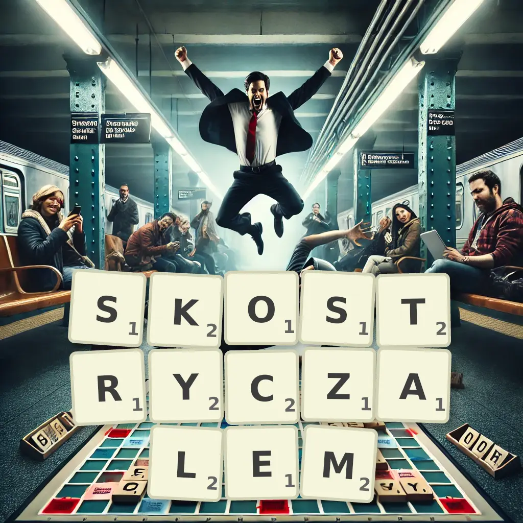 Słowa z liter SKOSTRYCZAŁEM