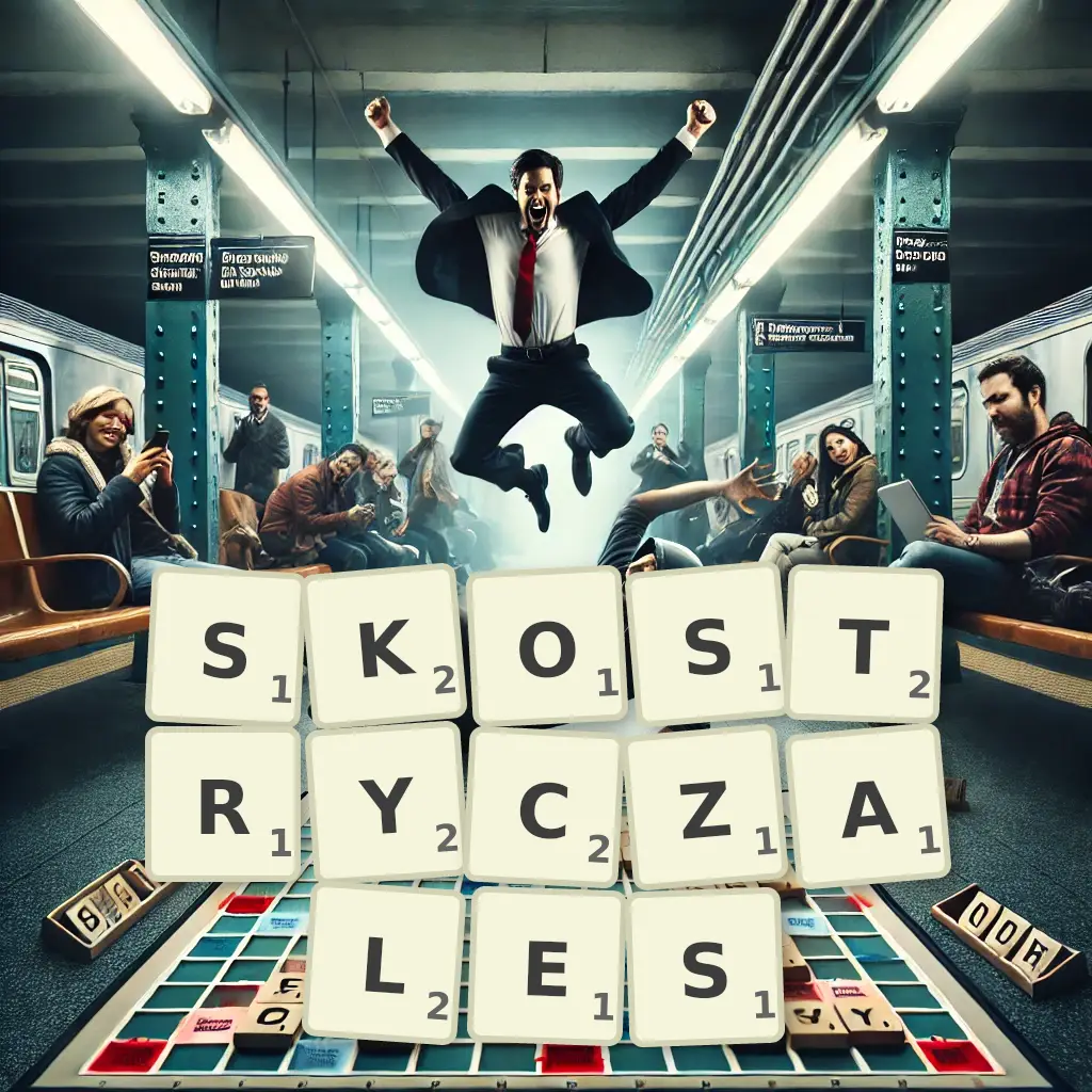 Słowa z liter SKOSTRYCZAŁEŚ