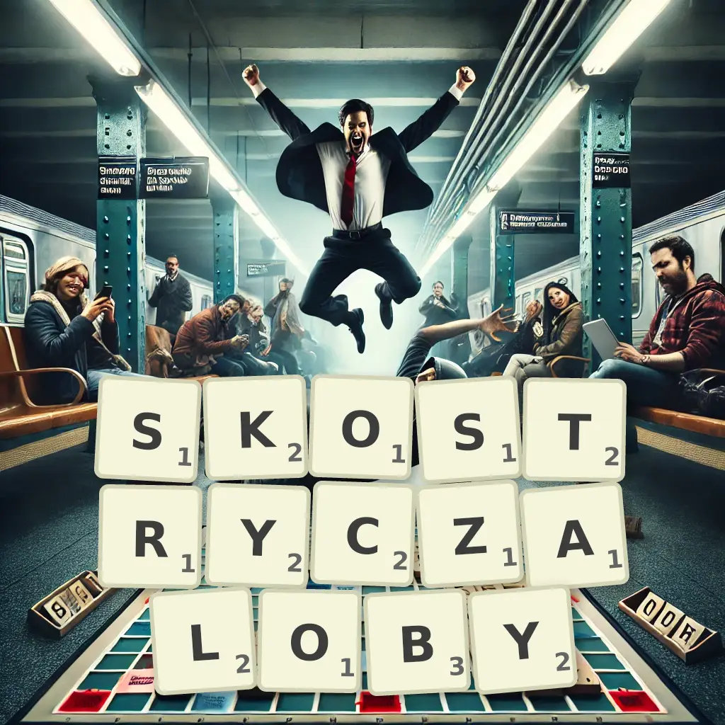 Słowa z liter SKOSTRYCZAŁOBY