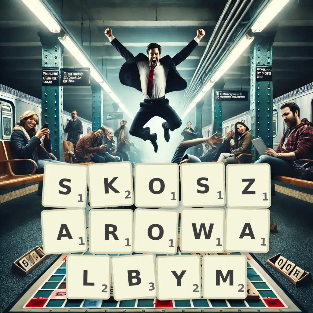 Słowa z liter SKOSZAROWAŁBYM
