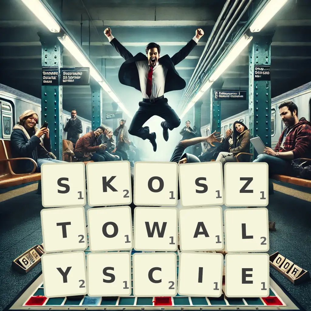 Słowa z liter SKOSZTOWAŁYŚCIE